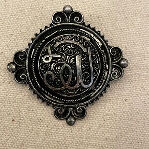 Turkish Filigree Brooch/pendant
